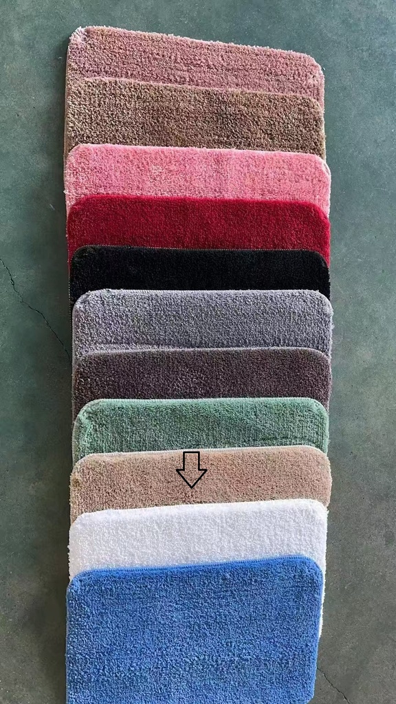UUSI KOKO! Kylpyhuonematto 60x90cm, nukkapinta, beige
