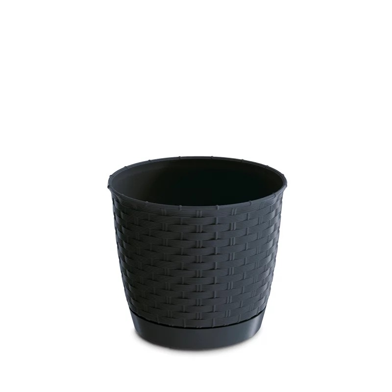 Muoviruukku Ratolla Round Ø165x142 mm antrasiitti