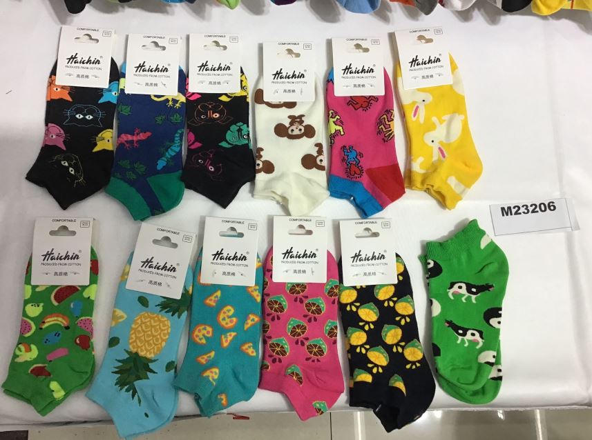 UUTUUS! Colorcool naisten sneakersukka 37-41, polyesteri, väri ja kuosilajitelma, 12par/sp, korttipakkaus