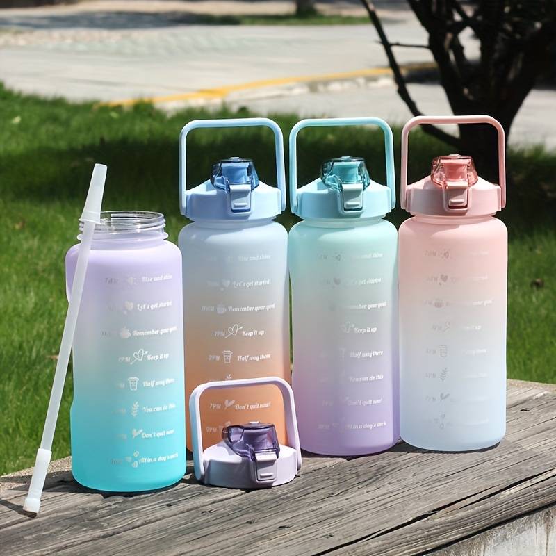 Motivational Water Bottle on 2000ml/ 2L