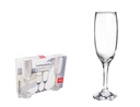 Kuohuviinilasisetti EMPERADOR, 3 kpl/ setti. Vetoisuus 21,5cl.