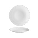 Keittolautanen FRUTTA halk. 20cm. Materiaal: opal lasi, joka kestävämpi kuin posliini. Ei halkeile, kevyt sekä mirkon -ja astiankonepestävä!