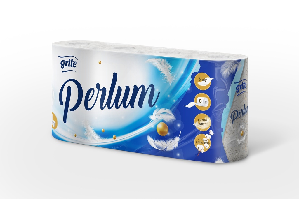 Grite Perlum WC paperi 8rll/pkt. 