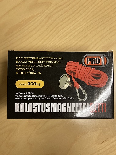 Kalastusmagneettisetti 200kg
