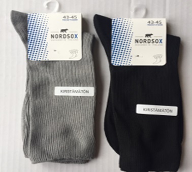 BAMBU Sukka kiristämätön 41-45, musta