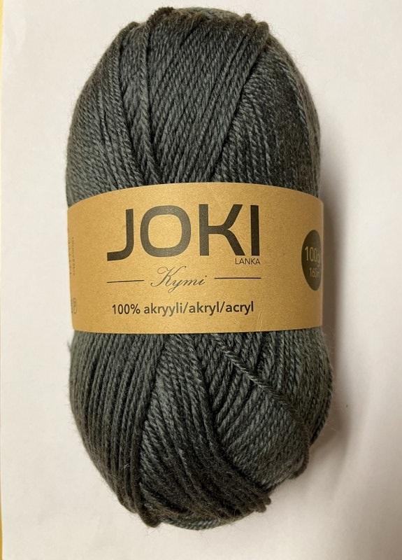 Akryylilanka 100g, TUMMANHARMAA