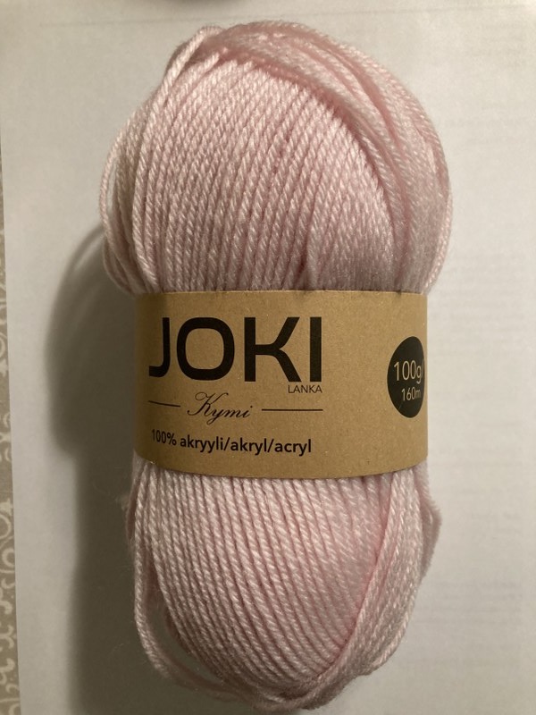 Akryylilanka 100g, PINKKI