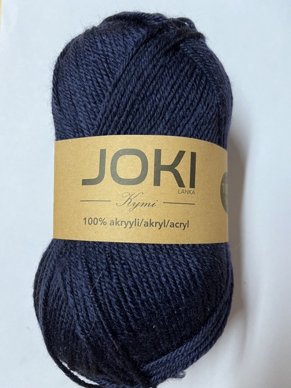 Akryylilanka 100g, TUMMANSININEN
