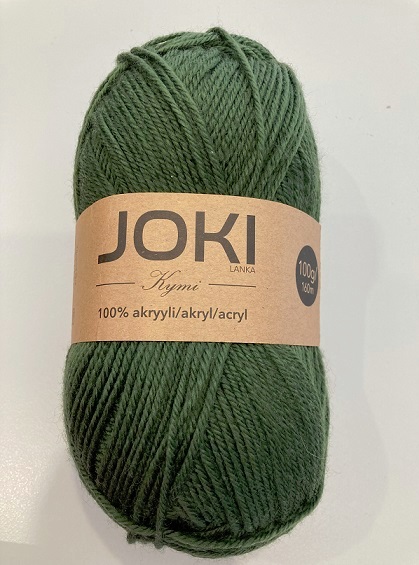 Akryylilanka 100g, VIHREÄ