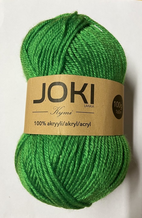 Akryylilanka 100g, KIRKKAANVIHREÄ