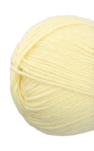 Akryylilanka 100g, VAALEA KELTAINEN