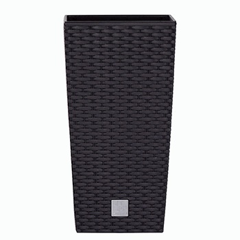 Muoviruukku Rato square 325x325x610mm antrasiitti