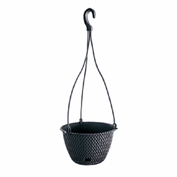 Amppeli muoviruukku Splofy round Ø230x145 mm antrasiitti