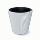 Muoviruukku Milly Ø29,9cm valkoinen