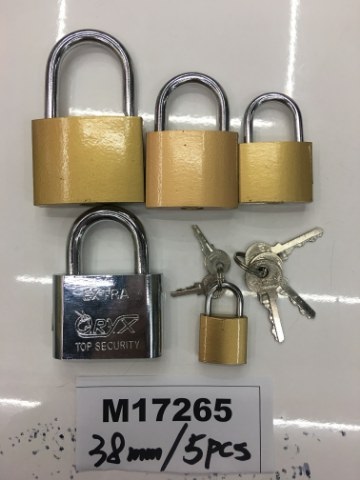 Riippulukko 5kpl setti