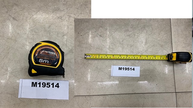 Mittanauha 5m, irtona display -pakattuna