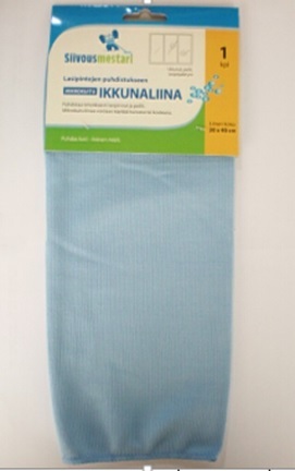 Mikrokuituliina lasille 30x40cm