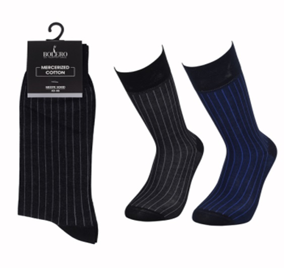 Merseroitu puuvilla Premium pukusukka 40-42 