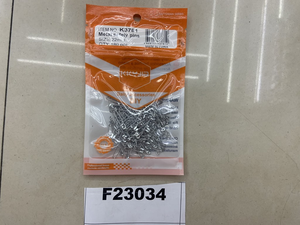 Hakaneulat 180 kpl, 22 mm, #00