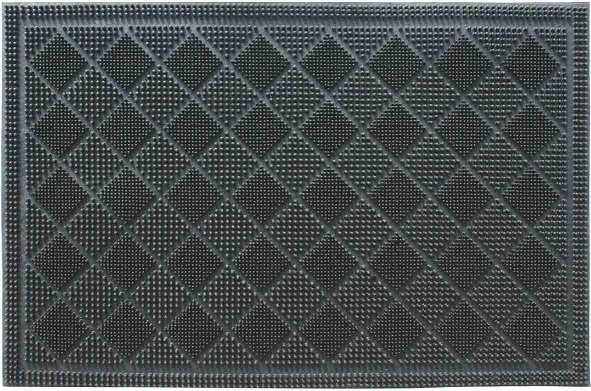 Kumimatto Zerbino Mixmat 40x60x0,8cm, musta, lajitelma 