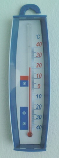 Jääkaappi/pakastin -lämpömittari 140mm