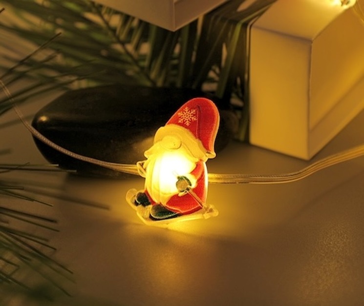 Pukki Led-lankavalosarja 10 Led, lämmin valkoinen
