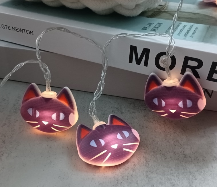 LED -valosarja Kissa 10L, lämmin valkoinen LED