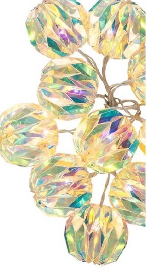 Magic color Led-valosarja 10 Led, lämmin valkoinen, paristokäyttöinen