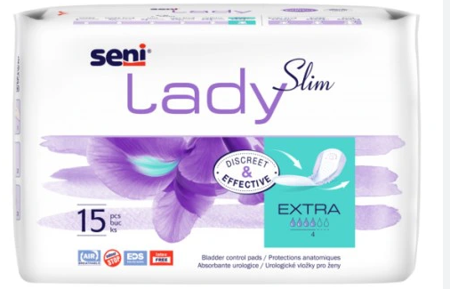 SENI LADY SLIM inkontinenssisuoja extra 15kpl