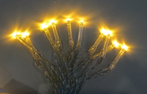 Led-sisävalosarja 20 Led, lämmin valkoinen, paristokäyttöinen 5 (ME)