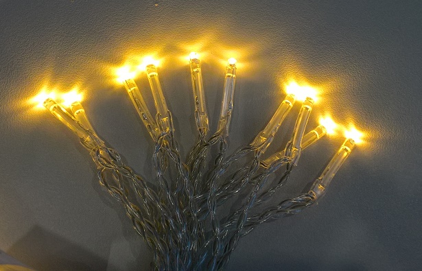 Sisävalosarja 20 Led, lämmin valkoinen