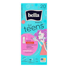 UUTUUS! BELLA pikkuhousunsuoja sensitive, ultra ohut, teineille, 20 kpl 