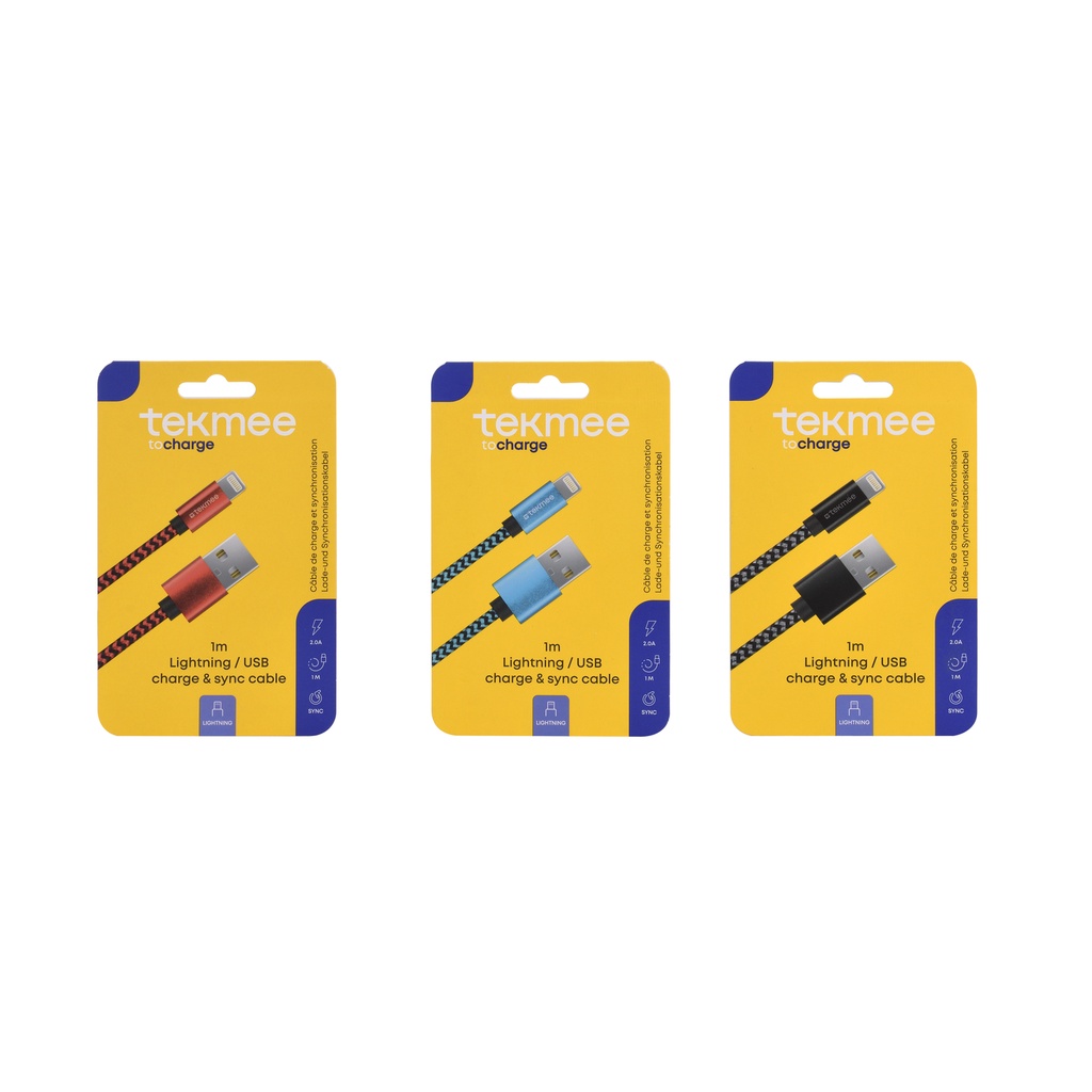 Tekmee lightning/USB, latausjohto