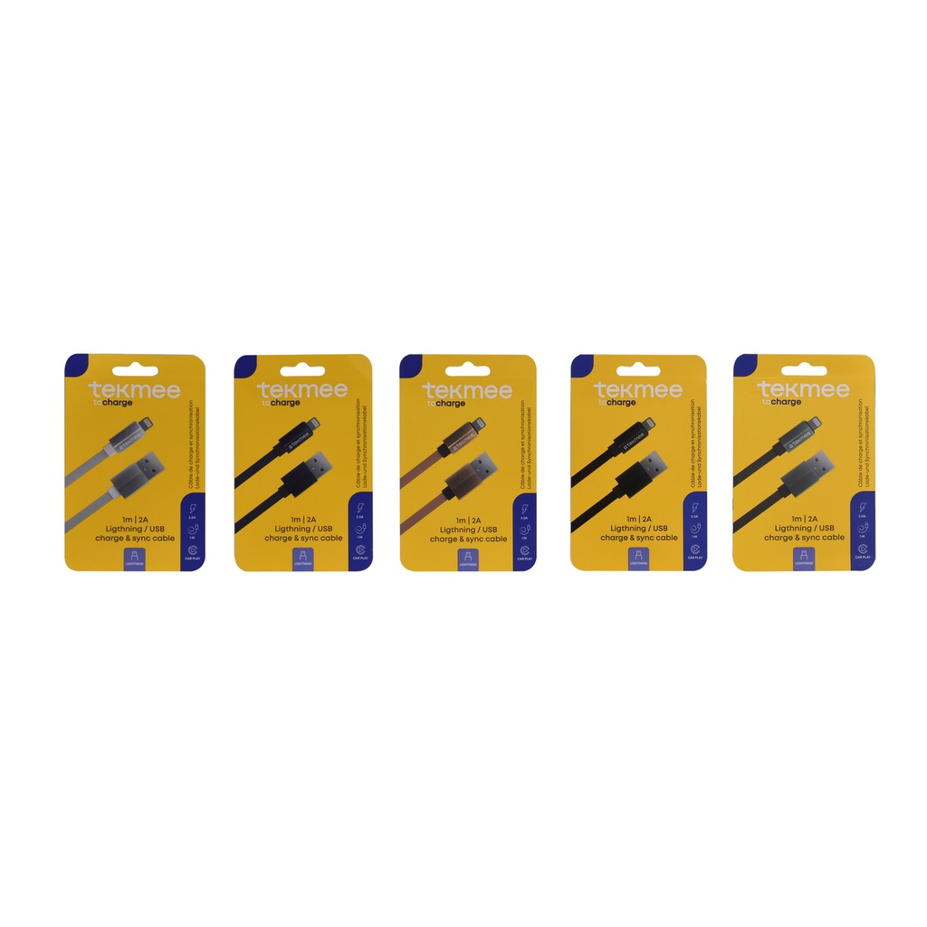 TEKMEE lightning/USB latausjohto