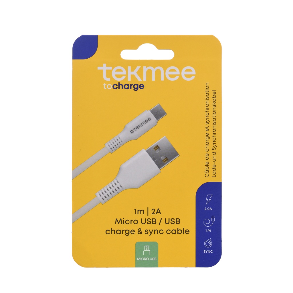 Tekmee micro usb/usb latausjohto