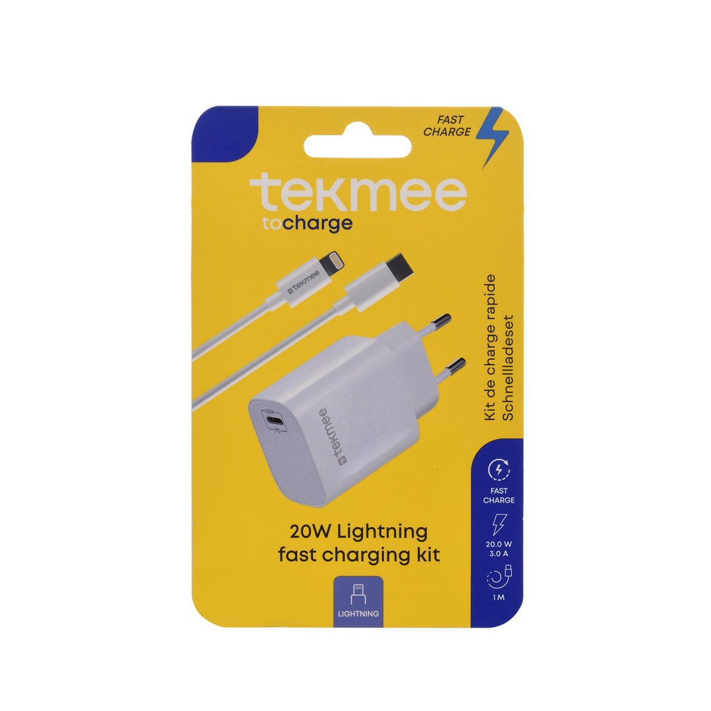Tekmee lightning lataussetti, PERUTTU, loppu stockista
