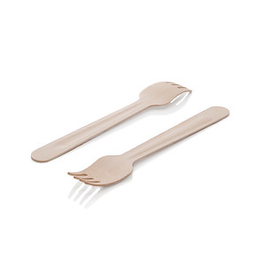 Puinen haarukka 16cm -10pcs