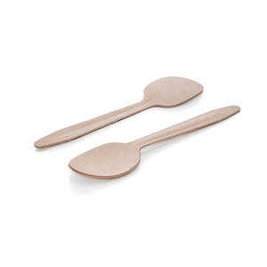 Puinen lusikka 16cm -10pcs