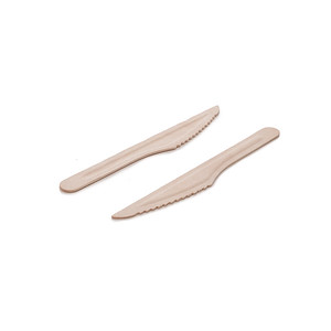 Puinen veitsi 16cm -10pcs