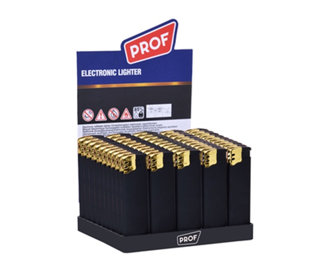 Sytytin PROF BLACK RUBBER GOLD CAP