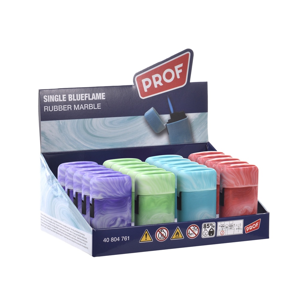 Hehku/myrskysytytin PROF RUBBER MARBLE CAPSULE JETFLAME, 20kpl/display, 400kpl/ct
