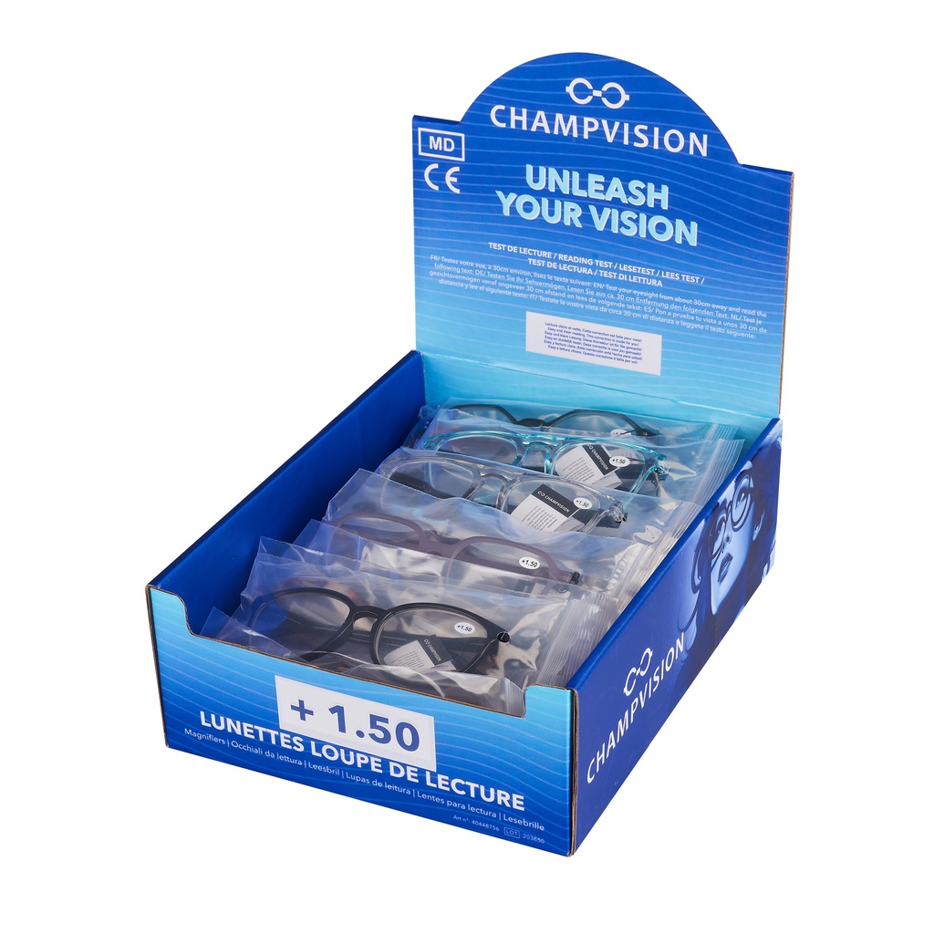 Champ vision lukulasit 1.5 lajitelma