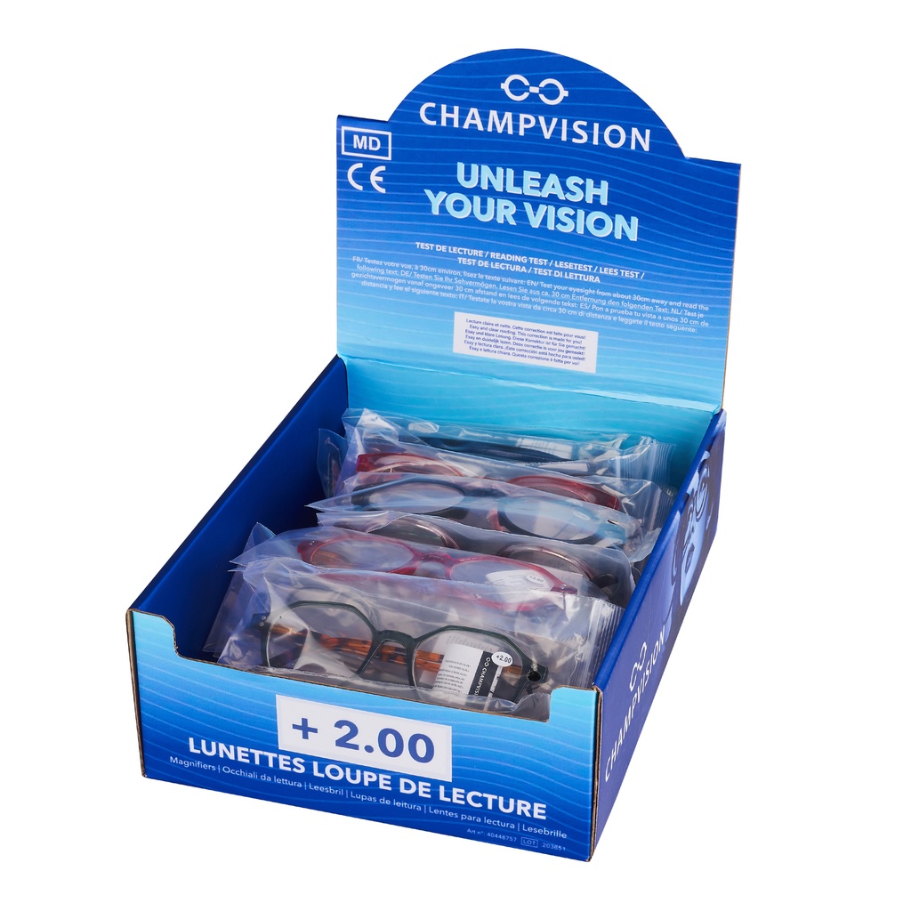 Champ vision lukulasit 2.0 lajitelma