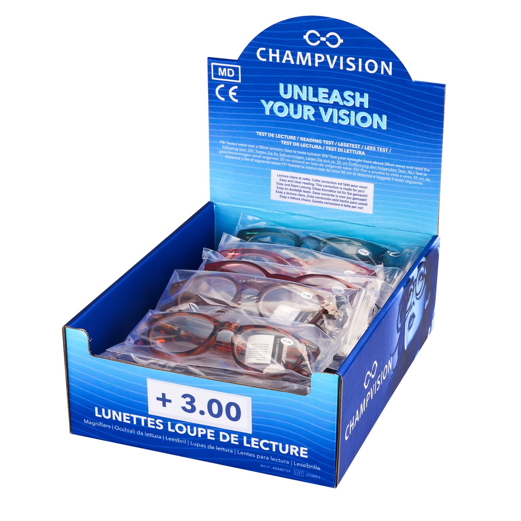 Champ vision lukulasit 3.0 lajitelma