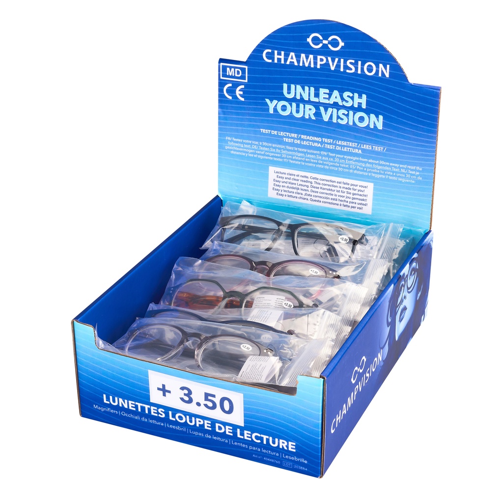 Champ vision lukulasit 3.5 lajitelma