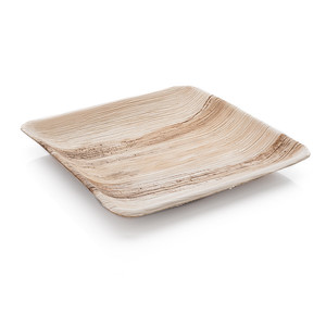 Palmunlehti lautanen, koko 25x25cm-10pcs