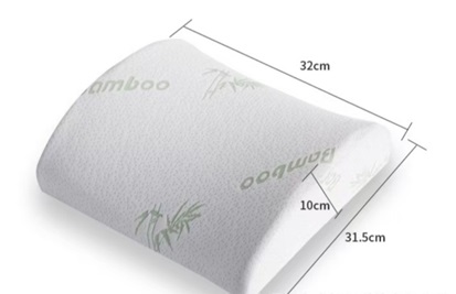 UUTUUS! Bambu-Memory foam terveys/tukityyny selälle/alaselälle 33x32x10cm