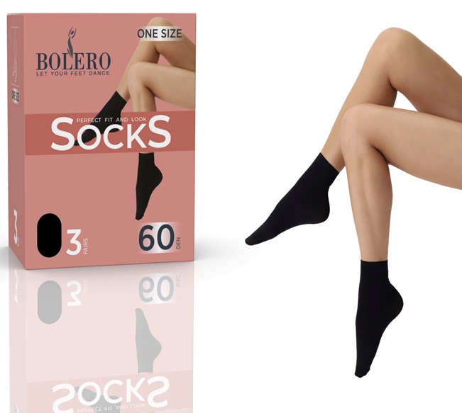 Nylon nilkkasukka 2par OPAQUE 1-size, 40DEN. Skin
