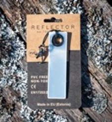 PVC vapaa heijastin Hanger Rectangle, valkoinen
