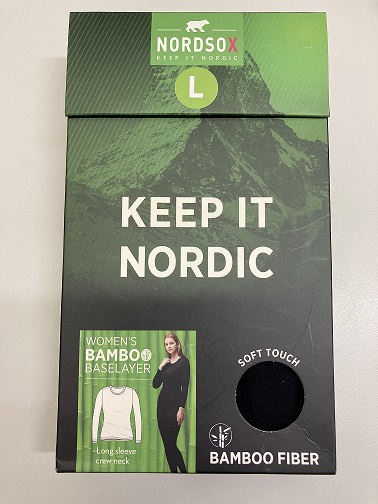 KOKOLAJITELMA, Naisten pitkähihainen BAMBU aluspaita M-XL, musta